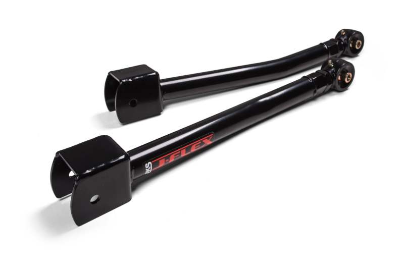 Jeep Wrangler Suspension Control Arm Kit - Front - JKS Manufacturing - Adjustable J-Flex - Gloss Black - `18-`21
